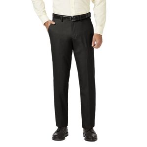 Jm Haggar Sharkskin Superflex Waist Straight Fit
